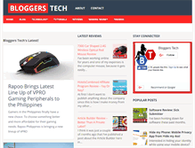 Tablet Screenshot of bloggerstech.com
